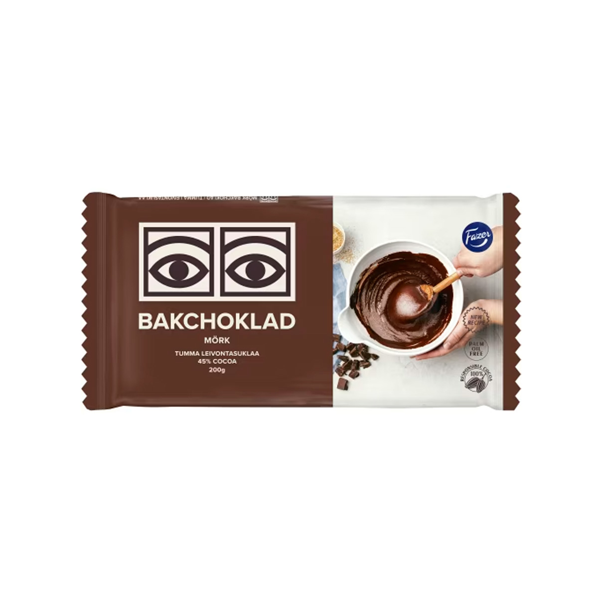 Fazer Bakchoklad Mörk 45%