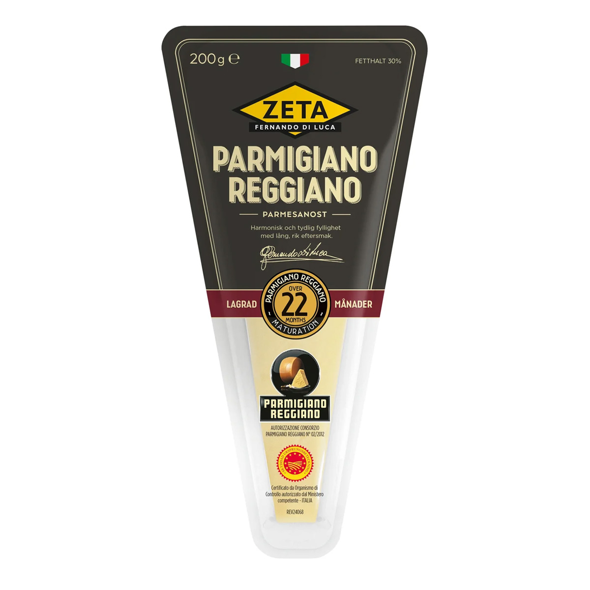 Zeta parmesan parmigiano reggiano