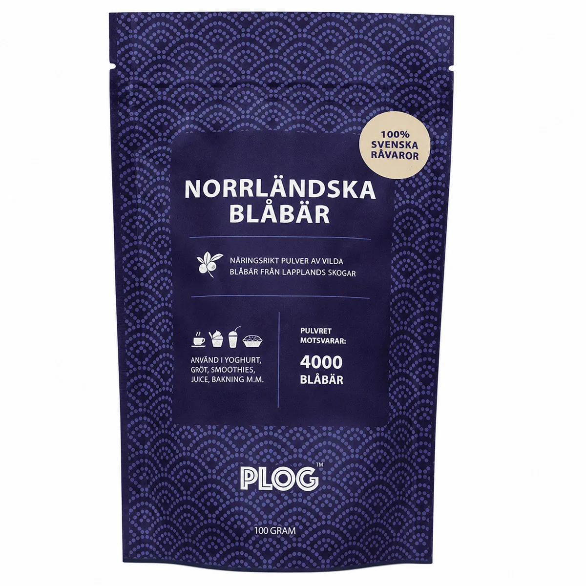 Blåbärspulver