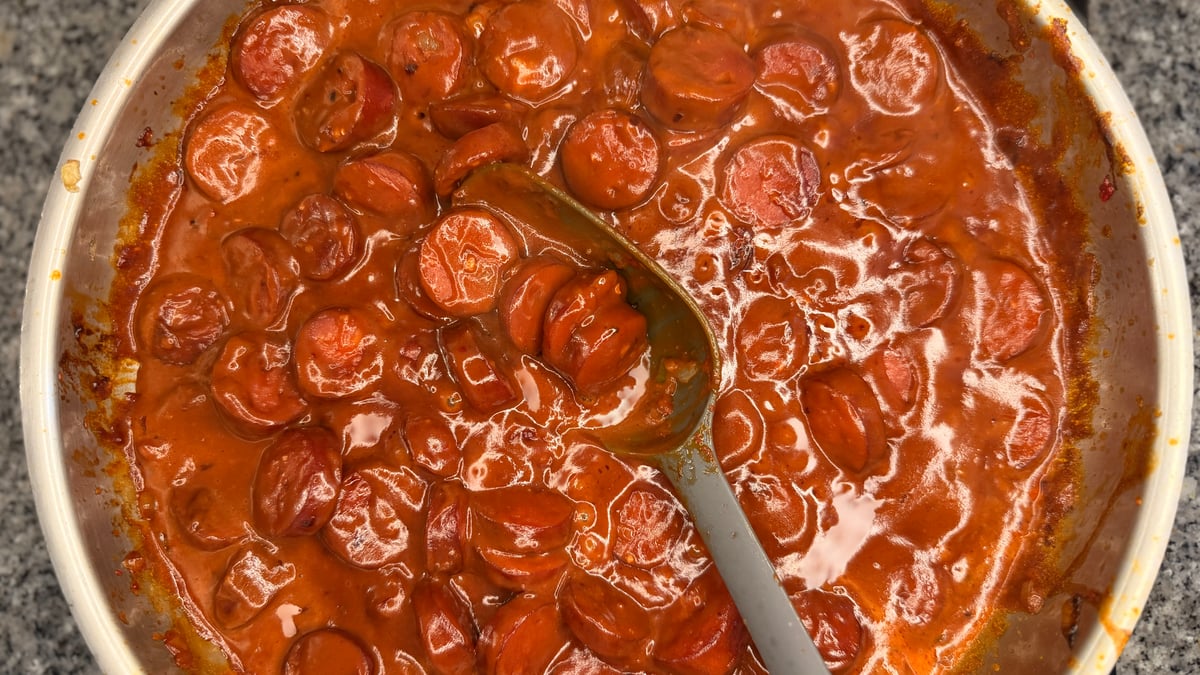 Klassisk korvstroganoff